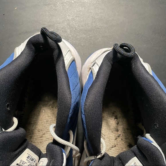 Nike Air Penny II 2 White Atlantic Blue Retro Nike 333886-400 Mens Size 8.5 - Picture 4 of 8